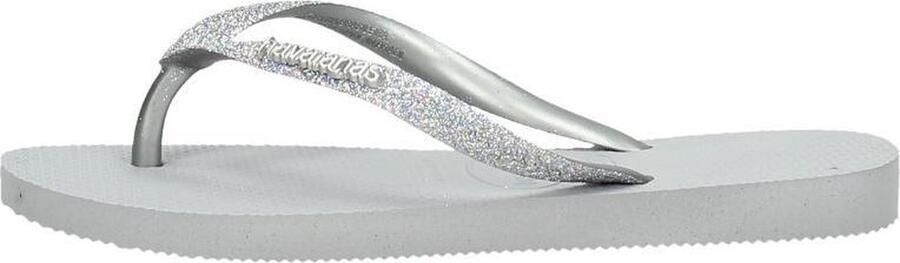 Havaianas Slim Glitter II Meisjes Slippers Ice Grey