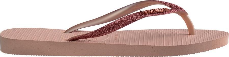 Havaianas Slim Glitter Flip Flops Dames Roze- Dames Roze