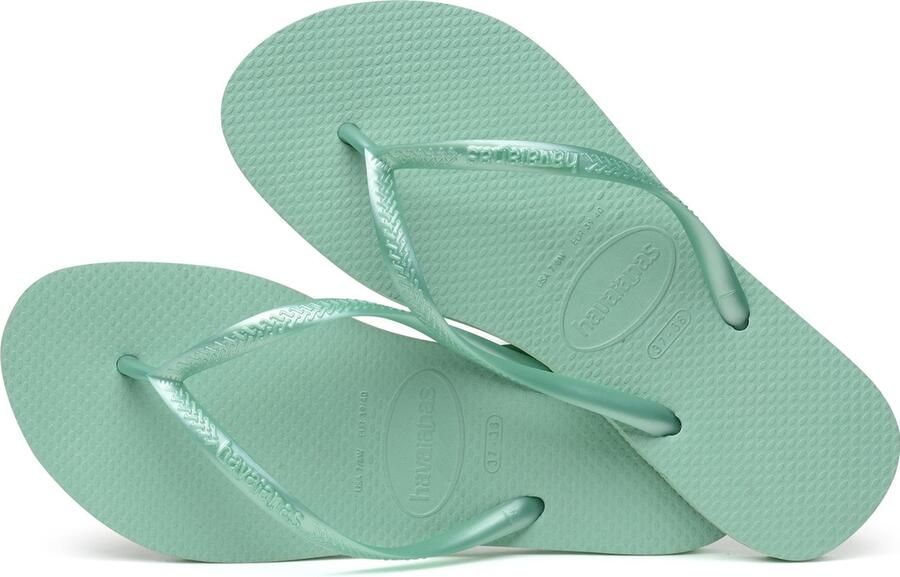 Havaianas Slim Meisjes Slippers Green Dew - Foto 4