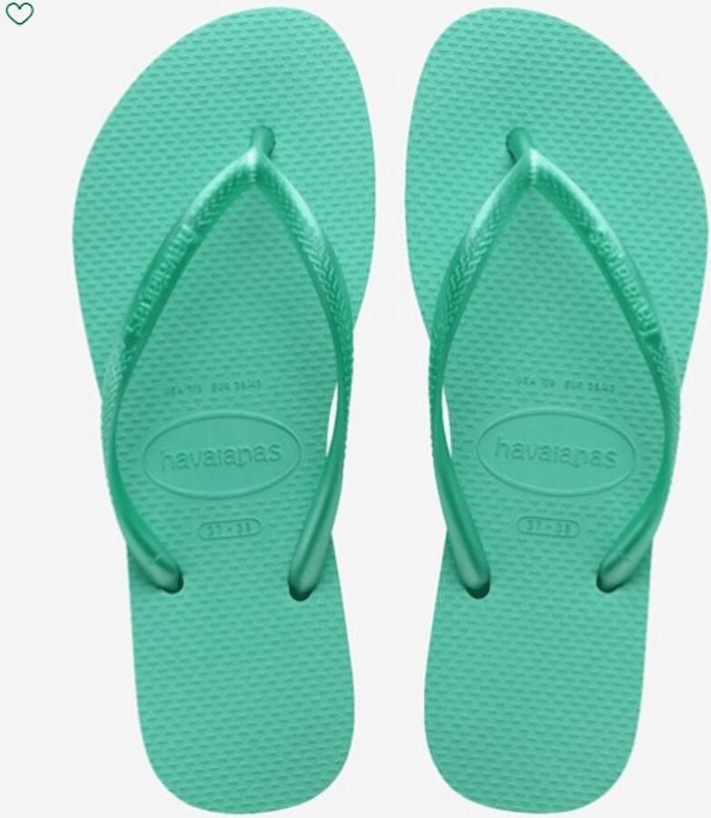 Havaianas SLIM Metallic virtual green