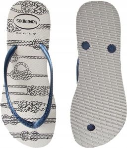 Havaianas Slim Nautical Dames Slippers Grijs