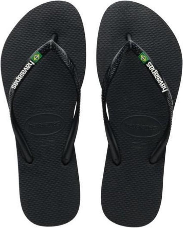Havaianas Women's Slim Logo Flip Flops Slippers