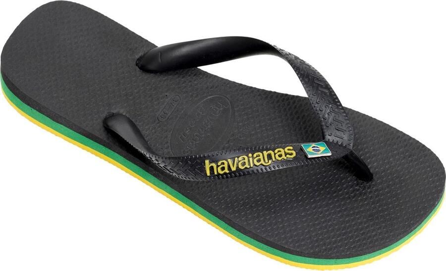Havaianas Slippers Unisex zwart geel groen - Foto 10