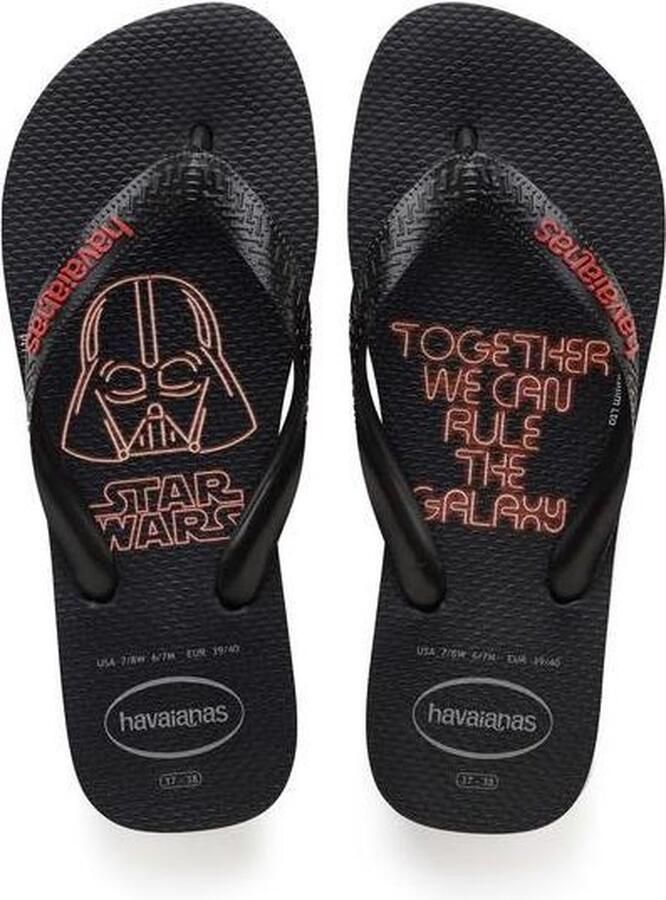 Havaianas Star Wars Heren Slippers Black Red