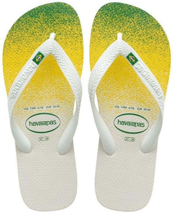 Havaianas Teenslippers Brazil Fresh White