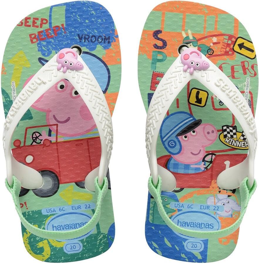 Havaianas Tong à Elastique Enfant N Baby Peppa Pig