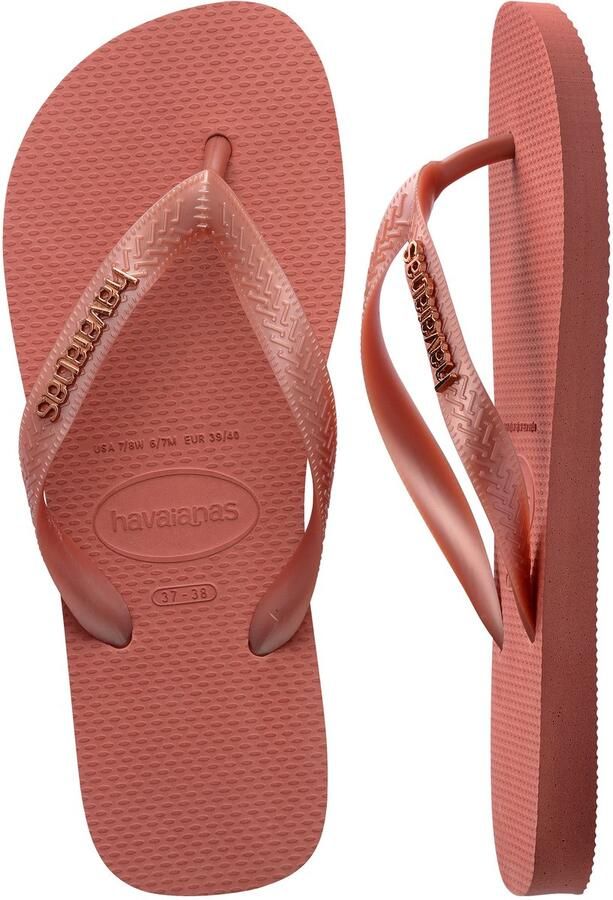 Havaianas Tong à Enfiler Top Logo Metallique