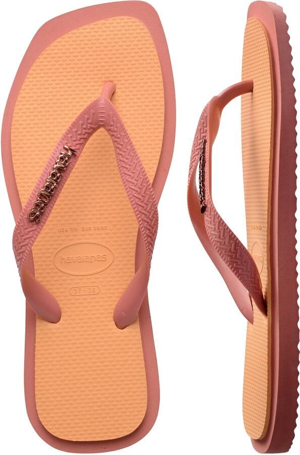 Havaianas Square Fusion Flip Flops Dames Roze- Dames Roze