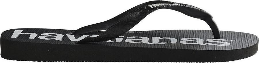 Havaianas Logo ia Teenslippers Black