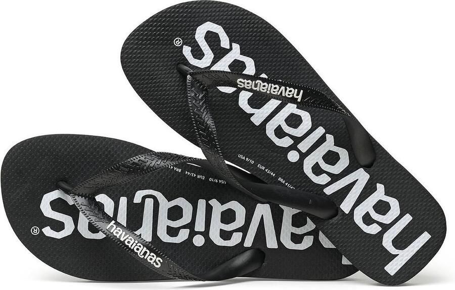 Havaianas Logo ia Teenslippers Black - Foto 3
