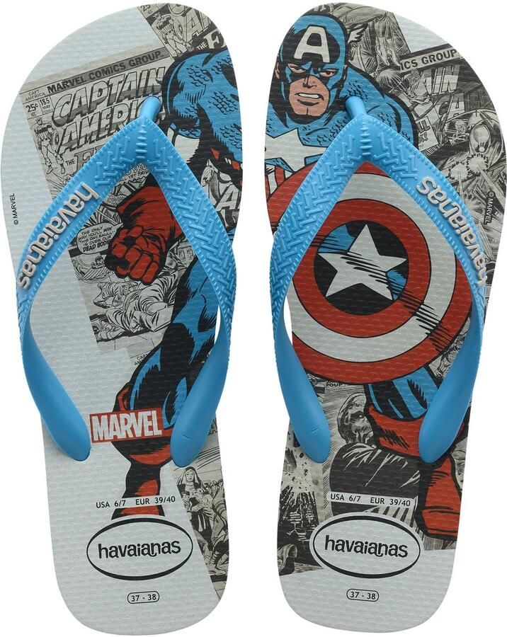 Havaianas Blauwe Rubberen Flip-flops Blue Heren