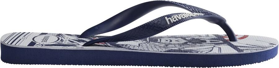 Havaianas Top Marvel Unisex Slippers Navy Navy White