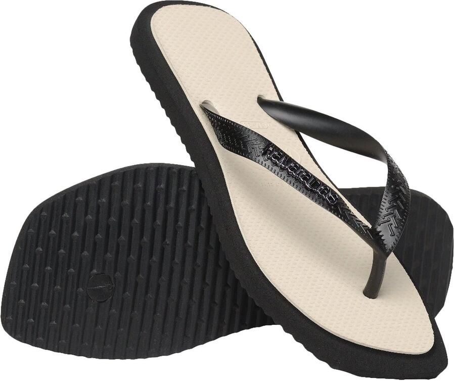 Havaianas Top Square Fusion women Slides & Sandalen zwart Schoenen