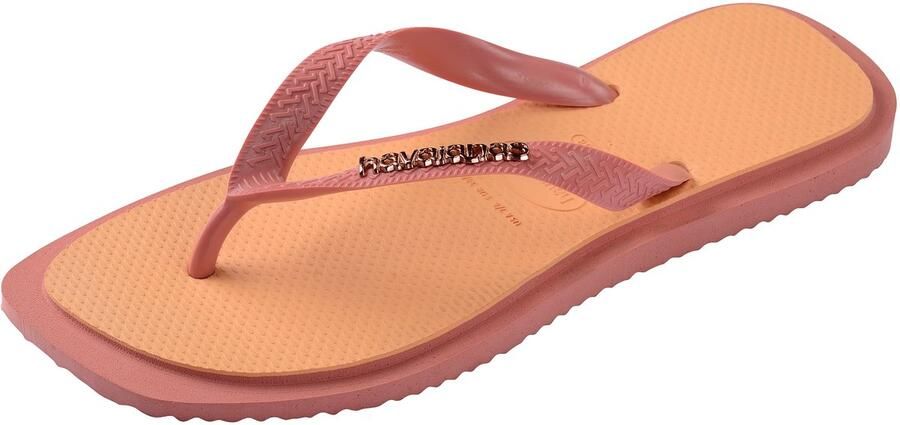 Havaianas Square Fusion Flip Flops Dames Roze- Dames Roze - Foto 3