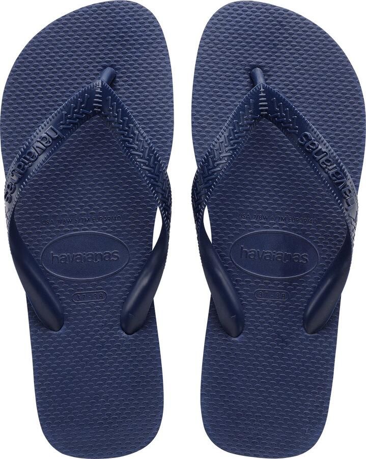Havaianas Top Slippers en Sandalen Blauw 43-44 Leer Foot Locker - Foto 2