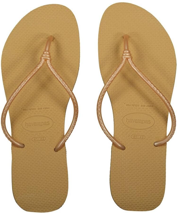 Havaianas Tubular Slippers Goud Vrouw