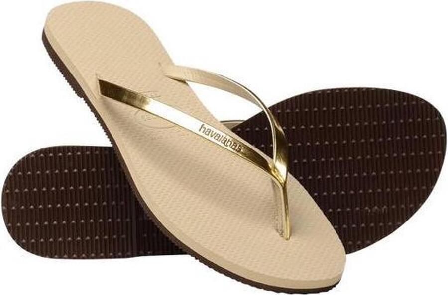 Havaianas Teenslippers in metallic look model 'You Metallic' - Foto 4