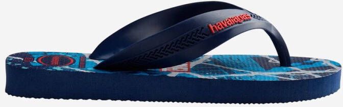 Havaianas Kids Max Marvel Unisex Slippers Navy Blue - Foto 2