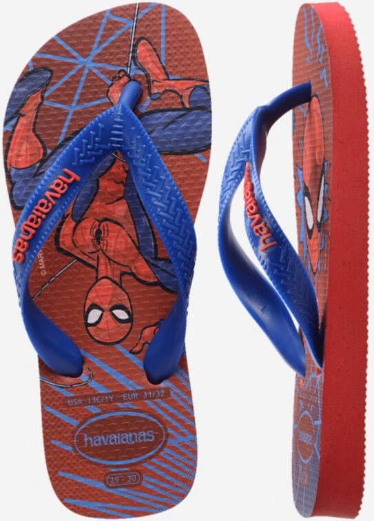 Havaianas Jongens Teenslipper Hav. Top Marvel II Ruby Red ROOD