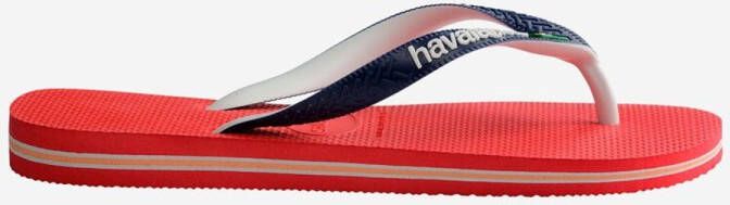 Havaianas Brasil Mix teenslippers rood blauw