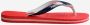 Havaianas Brasil Mix teenslippers rood blauw - Thumbnail 1