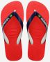 Havaianas Brasil Mix teenslippers rood blauw - Thumbnail 1