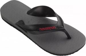 Havaianas Kids max grijs brede band 413009020 slipper(29 30 Kleur Grijs )