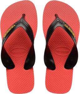 Havaianas Kids Max Jongens Slippers Rood