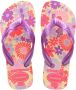 Havaianas Kids Flores Slippers paars Rubber - Thumbnail 1