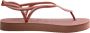 Havaianas Luna Flatform Slippers Rosé - Thumbnail 1