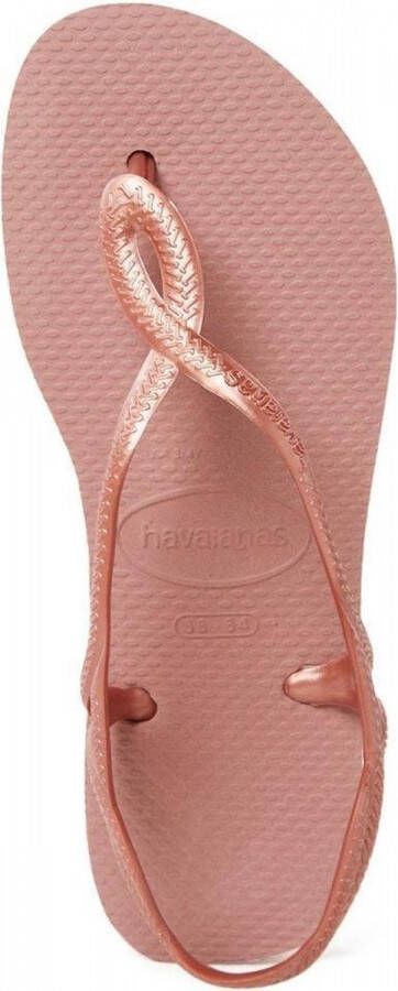Havaianas Kids Luna sandalen rosé Meisjes Rubber Effen 35 36 - Foto 5