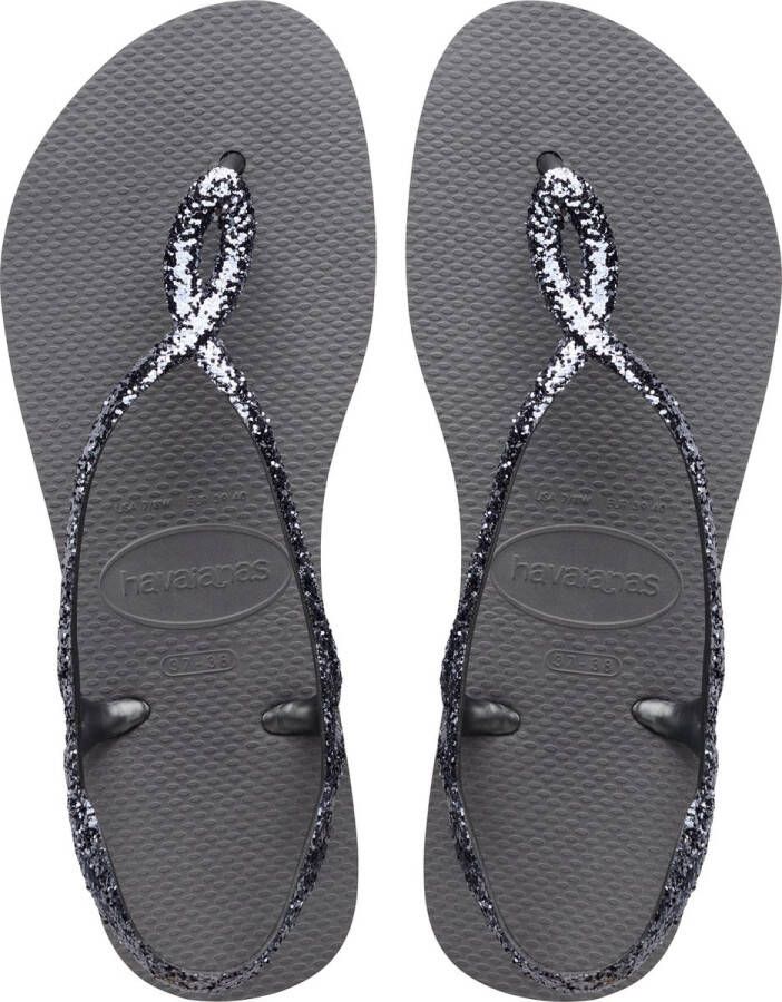 Havaianas Luna Premium Ii Dames Slippers Grijs