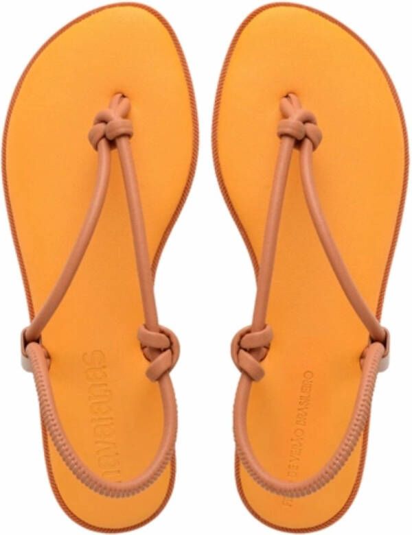 Havaianas Sandaal Women Una Acai Cerrado Orange
