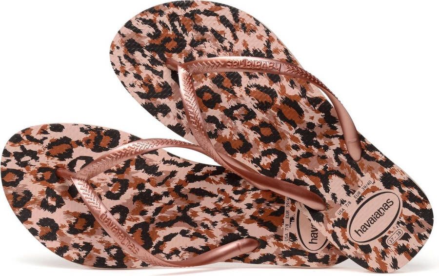 Havaianas Slim Animals Meisjes Slippers Ballet Rose