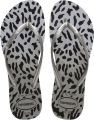 Havaianas Slim Animal Print Flip Flops Dames Grey- Dames Grey - Grijs