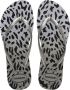 Havaianas Slim Animal Print Flip Flops Dames Grey- Dames Grey - Thumbnail 1