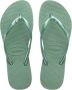 HAVAIANAS Teenslippers Dames Slim Crystal Sw Ii Maat: 39 40 Materiaal: Rubber Kleur: Groen - Thumbnail 2