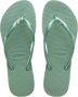 HAVAIANAS Teenslippers Dames Slim Crystal Sw Ii Maat: 37 38 Materiaal: Rubber Kleur: Groen - Thumbnail 2