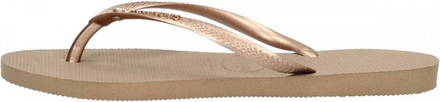 Havaianas Slim Crystal SW II Dames Slippers Rose Gold