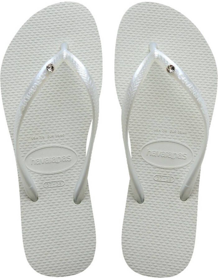 Havaianas Slim Crystal SW II Slippers Wit