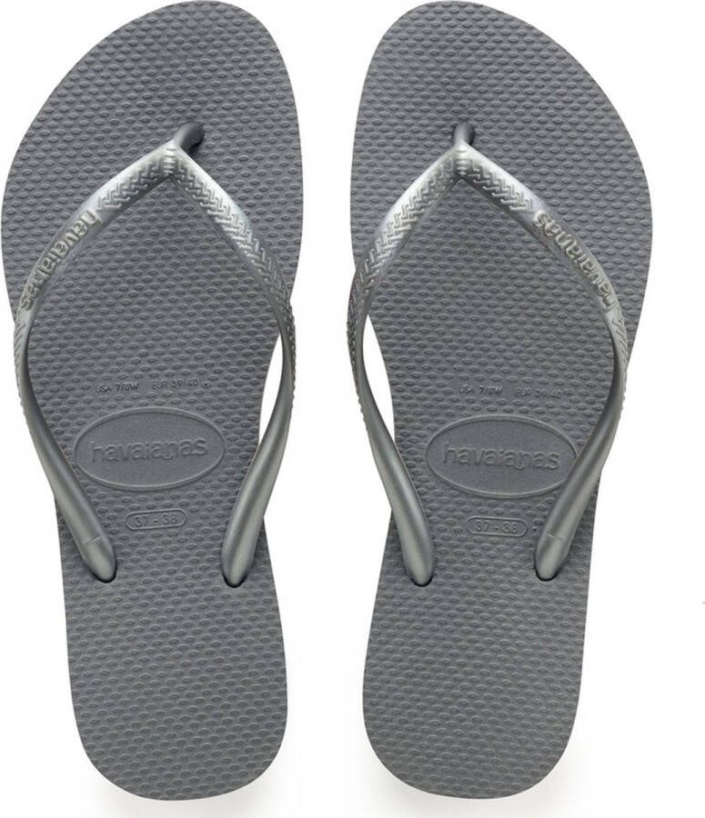 Havaianas Teenslippers SLIM zomerschoen slippers poolslides met zachte tussenstuk voor de tenen