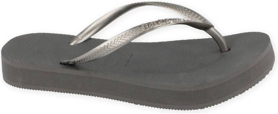 Havaianas Slim Flatform Dames Slippers Steel Grey - Foto 2