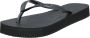 HAVAIANAS Teenslippers Dames Kids Slim Glitter Ii Maat: 33 34 Materiaal: Rubber Kleur: Zwart - Thumbnail 3