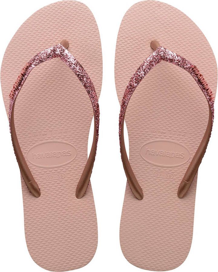 Havaianas Teenslippers SLIM GLITTER 2 zomerschoen slippers poolslides met glanzende details - Foto 9