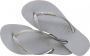 Havaianas Slim Glitter II Meisjes Slippers Ice Grey - Thumbnail 4