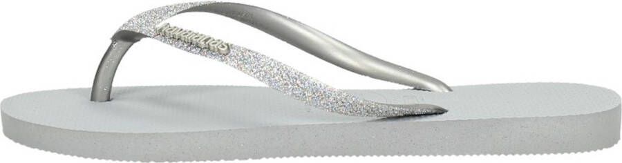 Havaianas Slim Glitter II Dames Slippers Ice Grey