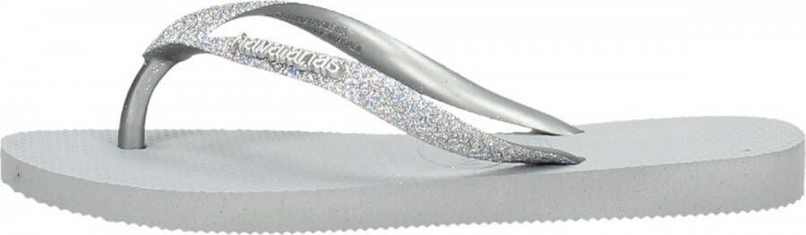 Havaianas Slim Glitter II Meisjes Slippers Ice Grey - Foto 3