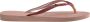 Havaianas Slim Glitter Flip Flops Dames Roze- Dames Roze - Thumbnail 3