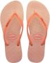 Havaianas Slim Glitter Flip Flops Dames Pink- Heren Pink - Thumbnail 9