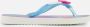 Havaianas Slim Glitter Slippers blauw Rubber Dames - Thumbnail 8